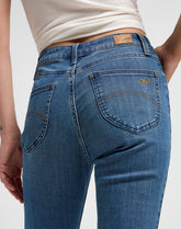 Damskie Spodnie Jeansowe Lee CBL HR Skinny Eur So Chic L34GUZE28 112340591